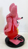 Pink Rat Fink Standing Statue