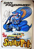 Don Prudhomme "Snake Pit" Autographed Metal Sign