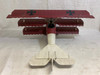 Authentic Models Fokker Triplane Model Airplane
