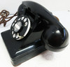 Western Electric Model 302 Prewar Rotary Telephone Fully Restored Cloth Cords