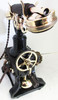 Ericsson Skeletal Desk Telephone "Eiffel Tower" Phone Circa 1895 Brass Details
