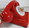 Western Electric Red Thermalite Model 302 Telephone Fully Restored Circa 1940's