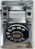 Western Electric Model 302 Rotary Telephone Polished Aluminum Body 1930