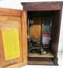 ZENO Chewing Gum 1c Oak Cabinet Dispenser, Circa 1890