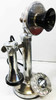 Erickson Candlestick / Rotary Dial Nickel Plated Circa 1920's #2