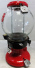 Columbus Model "A" Peanut Dispenser Penny Operated Circa 1930's Red/Black