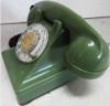 Western Electric Green Thermalite Model 302 Telephone Restored 1940's