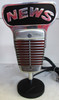 Vintage Shure Microphone #51 with "NEWS" marque circa 1950's