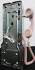 Gray Station Chrome Pay Telephone 1940's Fully Restored Beige