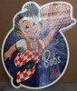 Bob's Big Boy Figure Running Laser Cut Metal Sign 43"