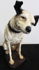 Nipper (RCA Dog) Plaster Statue 15" tall Vintage Circa 1950