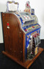 Mills 5c Gooseneck Slot Machine, skill stops, circa 1940's