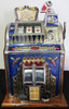 Mills 5c Gooseneck Slot Machine, skill stops, circa 1940's