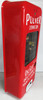 Pulver Chewing Gum One Cent Dispenser Red Porcelain Policeman, circa 1940's