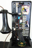 Automatic Electric Pay Telephone 3 Coin Slot 1930's Black Fully Restored #2A