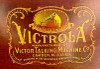 Victrola Victor Talking Machine Maghony Cabinet VV-XVI Circa 1912