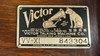 Victrola Victor Talking Machine Oak Cabinet Model A Circa 1918