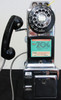 Automatic Electric Chrome Pay Telephone Fully Restored Circa 1950's