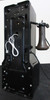 Western Electric LH Pay Telephone 3 Coin Slot 1930's Black Fully Restored
