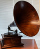 Columbia Gramaphone Model BN / Oak Spearpoint Horn circa 1905