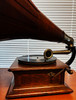 Columbia Gramaphone Model BN / Oak Spearpoint Horn circa 1905