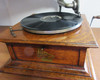 Columbia Disc Graphophone Type BN / Petal Black Metal Horn circa 1905