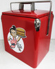 Bob's Big Boy Six Pack Picnic Cooler / Red Finish