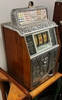 Caille Superior Nude 25c 3 Reel Slot Machine Circa 1930's