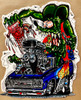 Rat Fink Nova Laser Cut Metal Advertisement Sign