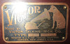 Victor VI Phonograph / Mahogany Spear Tip Horn Circa 1905 Perfect Condition