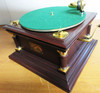 Victor VI Phonograph / Mahogany Spear Tip Horn Circa 1905 Perfect Condition