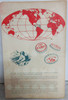 Tour the World Caps caps from Coke 100 caps circa 1950's
