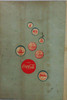 Tour the World Caps caps from Coke 100 caps circa 1950's