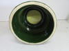Green River porcelain syrup dispenser with glass and gallon syrup bottle