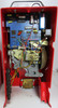 AE Pay Telephone 1950's Operational Red Coil Line, Hand Set, Dial Face