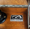 Victrola Victor Talking Machine Oak Table Model VV-lX Circa 1918