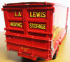 RETRO 123 L.A. Lewis Moving Van New/Old Stock Circa 1990's