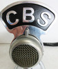 Microphone "CBS" marque on Table Stand
