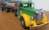 Smith-Miller Mack Tractor / Magnum Oil Dual Tanker Green/Yellow