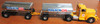 Smith-Miller Mack Tractor / Magnum Oil Dual Tanker Yellow