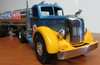 Smith-Miller Mack Tractor / Magnum Oil Dual Tanker Blue/Yellow