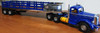 Smith-Miller Mack Tractor / Stake Bed Trailer Blue