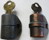 Original Barrel Locks for Columbus or Northwestern (pair) COL6