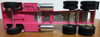 Smith-Miller Piggy Mack Tractor/ Stake Bed Piggy Trailer Pink  limit 25 