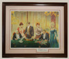 Baccarat Player by Lee Dubin Artist Proof Lithograph