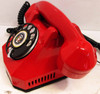 Antique Automatic Electric Red Monophone Telephone AE40 Restored Presidential