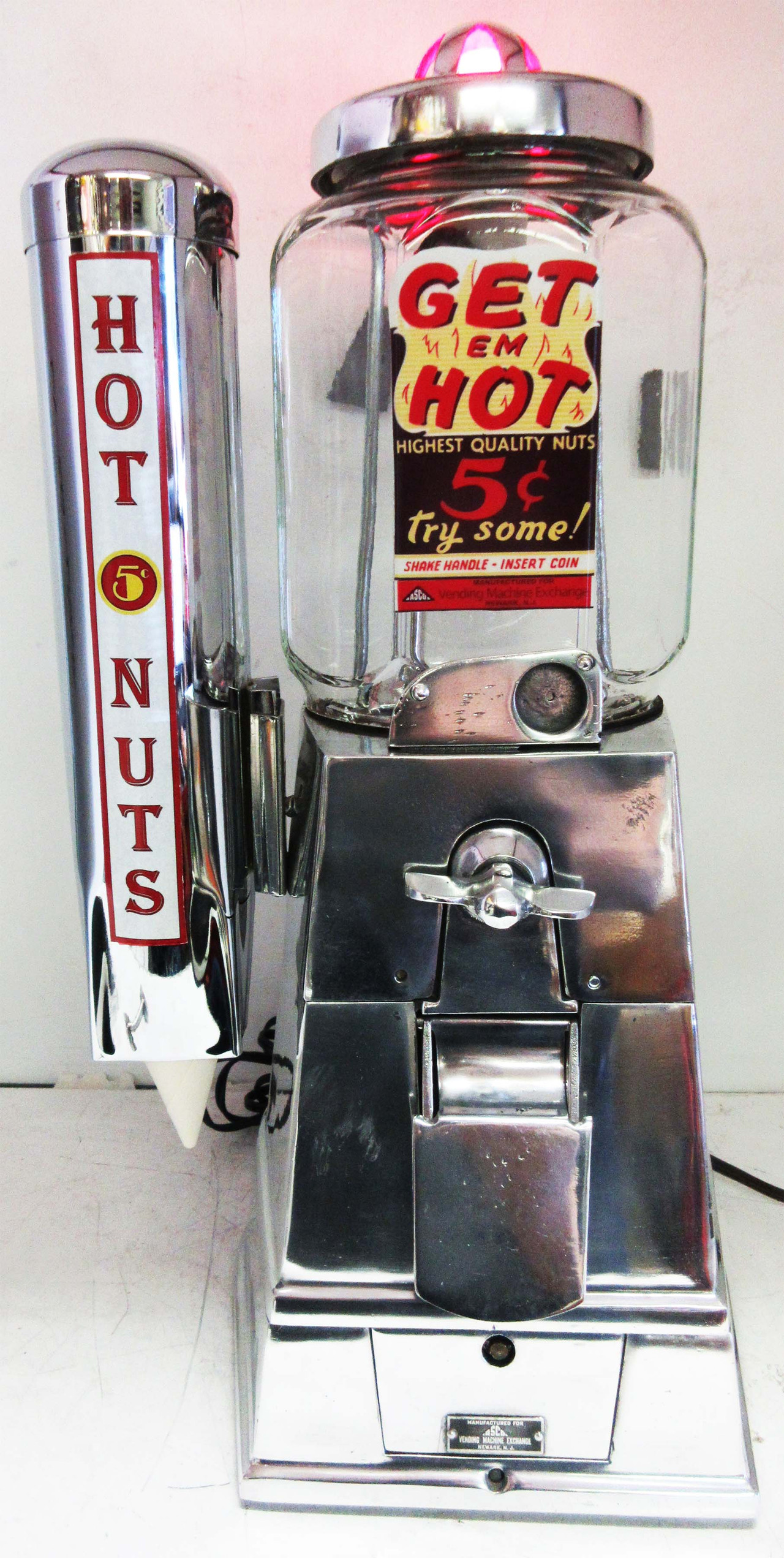 ASCO Peanut Vending Machine Circa 1940's American Collectibles