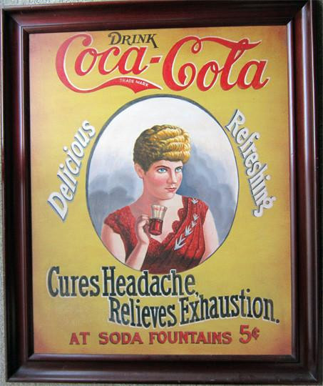 CocaCola Cures Headaches American Collectibles