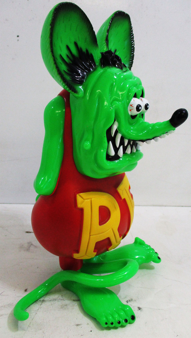 Rat Fink Figure ( hard plastic Japan ) by Big Daddy Ed Roth