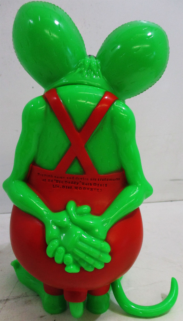 Rat Fink Figure ( hard plastic Japan ) by Big Daddy Ed Roth